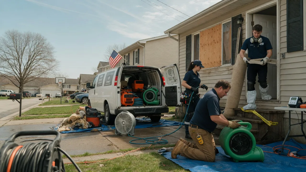 Water Damage Restoration in Vinson, OK near me